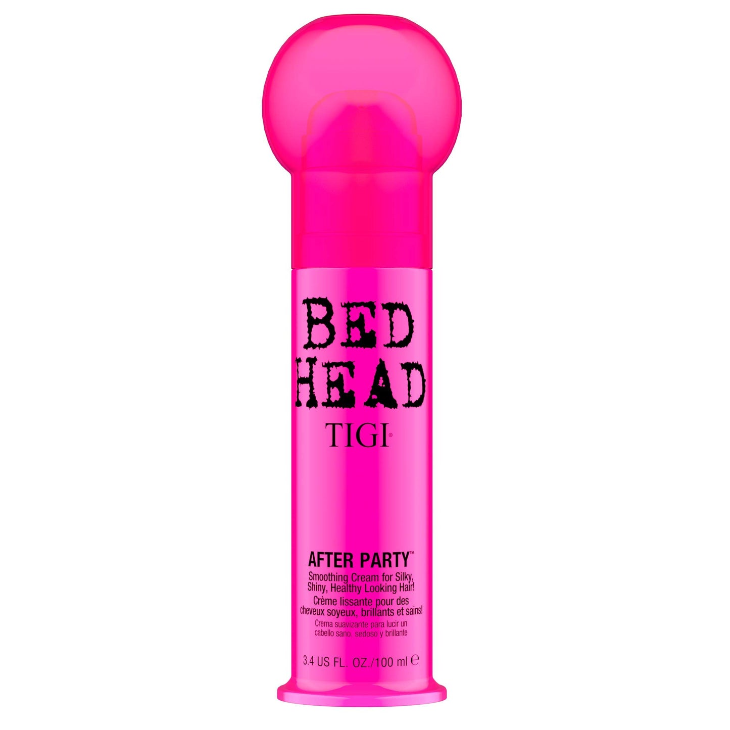 TIGI Bed Head After Party Smoothing Cream for Silky Shiny Hair, 3.4 Ounce Case Of 6
