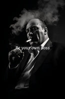 Framed Tony Soprano motivational poster