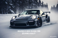 Porsche GT2 RS motivational poster