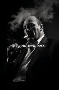 Motivational Tony Soprano poster