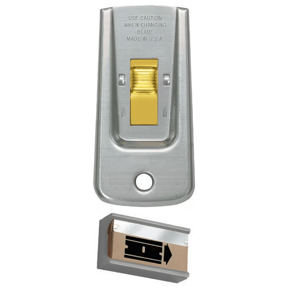 Anvil Safety Glass Scraper with 5 Blades