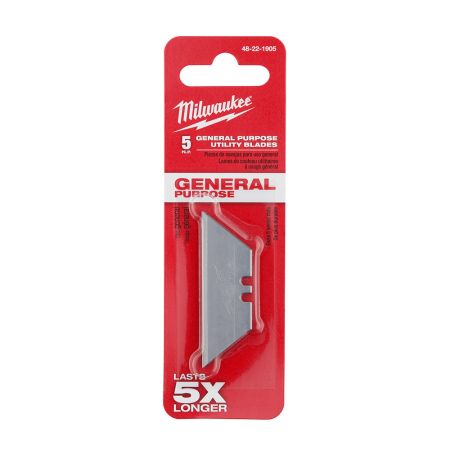 Milwaukee General Purpose Utility Blades (5-Pack)